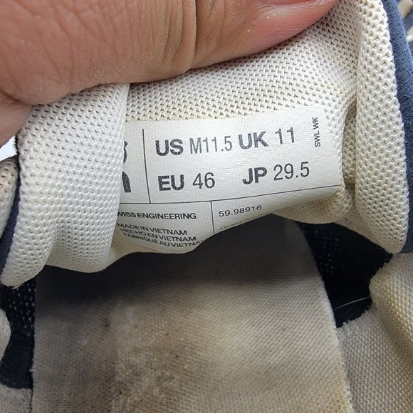 On Cloud 5 Mens 11.5 Denim Blue White Athletic Lightweight Shoes Outdoors Casual main image 9
